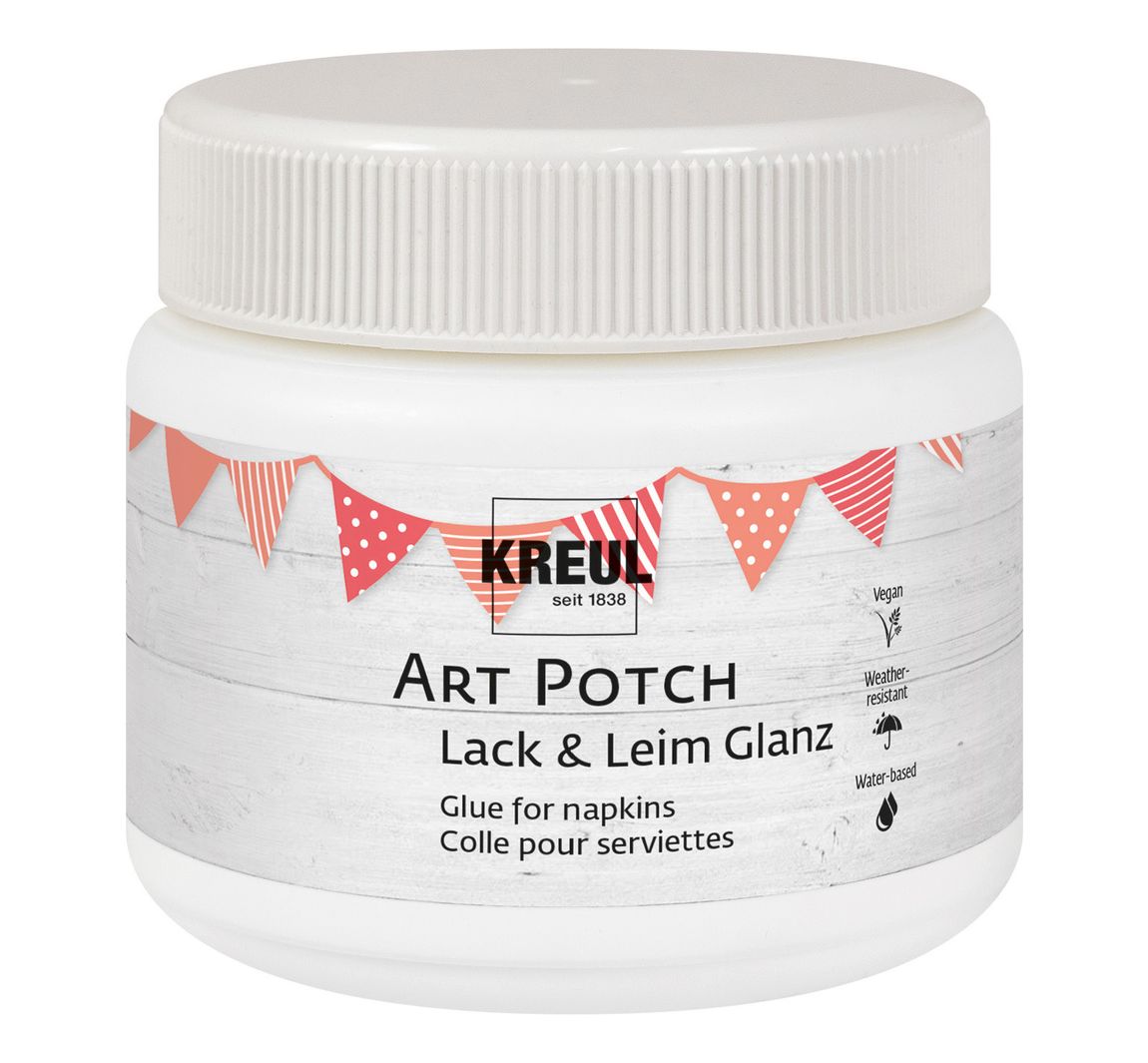 KREUL Art Potch Lack & Leim 'Glänzend', 159 g / 150 ml