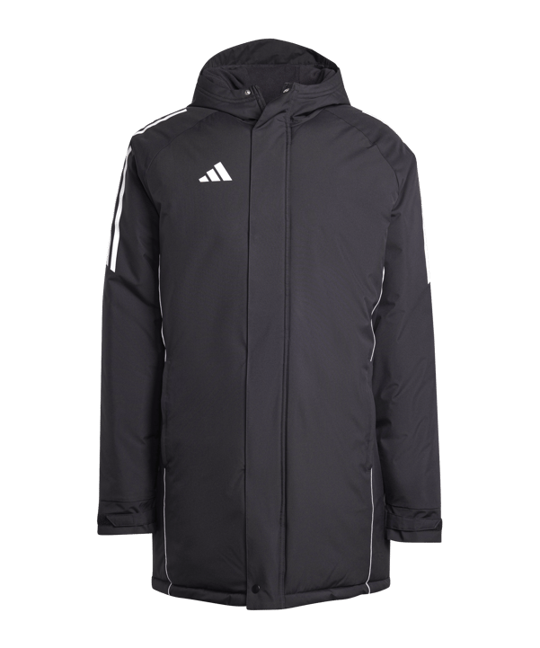 adidas Tiro 24 Winterjacke Schwarz Weiss