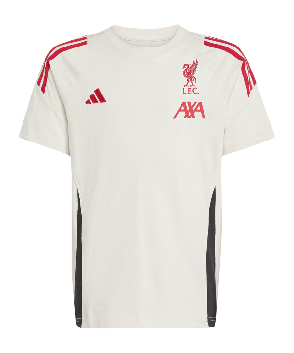 adidas FC Liverpool Tiro Cotton T-Shirt Kids Weiß