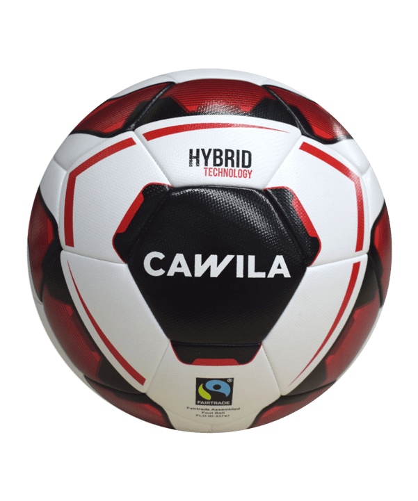 Cawila Fußball MISSION HYBRID Fairtrade Größe 5
