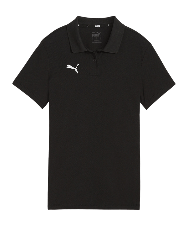 PUMA teamGOAL Casuals Poloshirt Damen Schwarz F03