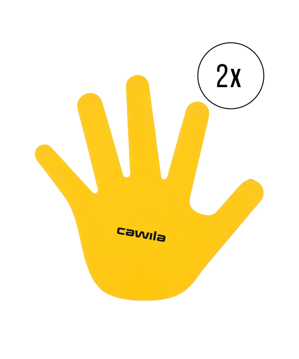 Cawila Marker-System Hand 18,5cm 4er Set Gelb