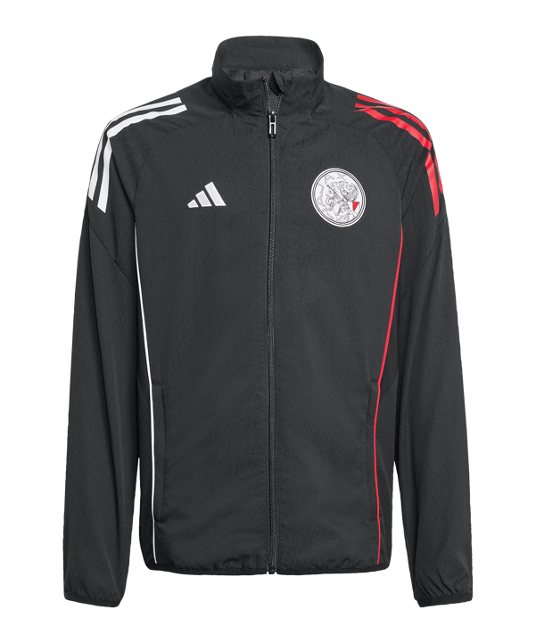 adidas Ajax Amsterdam Prematch Jacke Kids Schwarz