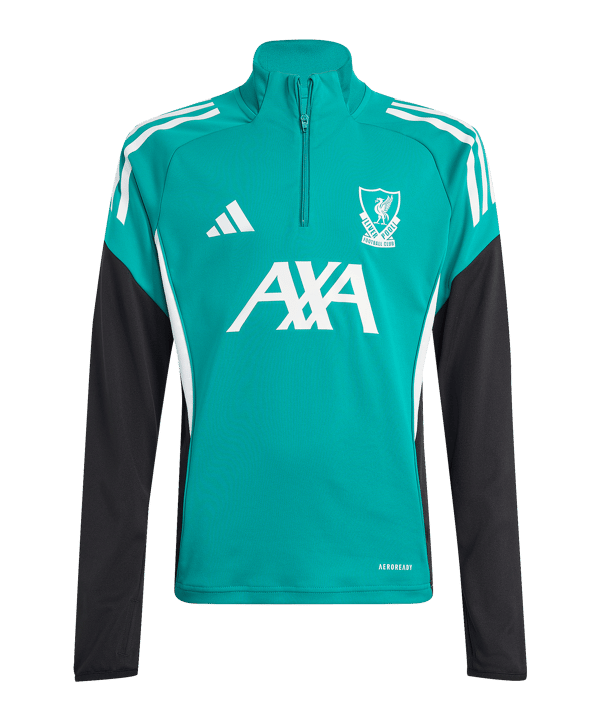 adidas FC Liverpool European Training Sweatshirt 2025/2026 Kids Grün