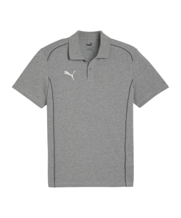 PUMA teamFINAL Casuals Poloshirt Grau F33