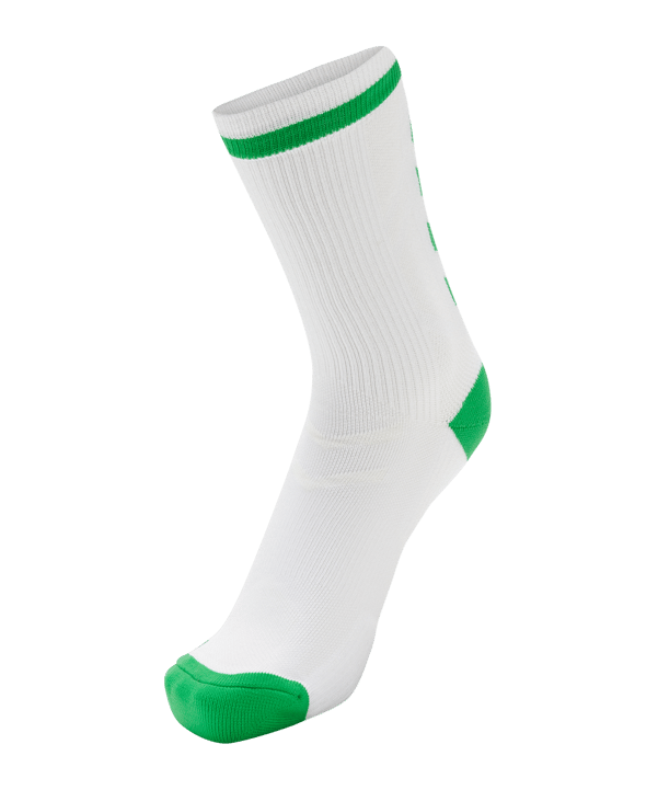 Hummel Elite Low Socken Weiss Rot F9230