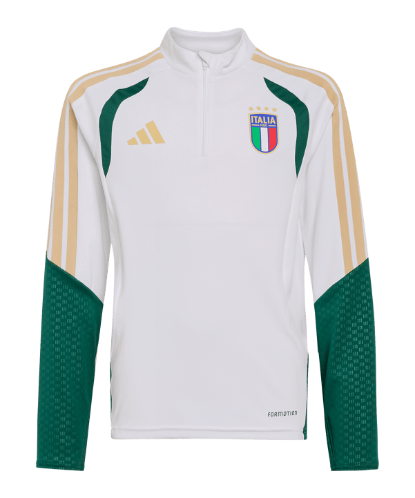 adidas Italien Trio Training Sweatshirt Kids Weiß