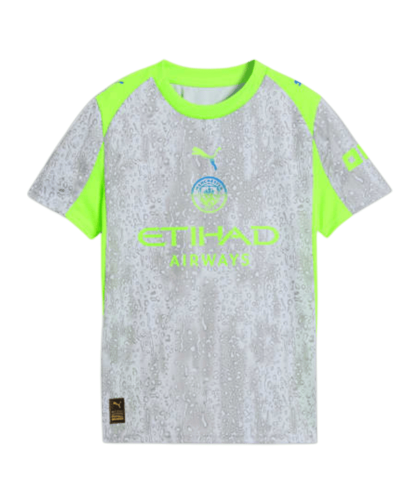PUMA Manchester City Trikot 3rd 2025/2026 Kids Blau F03
