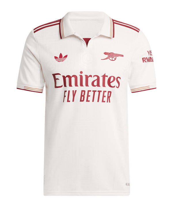 adidas FC Arsenal London Authentic Trikot 3rd 2025/2026 Weiß