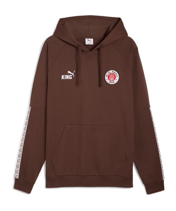 PUMA FC St. Pauli King Hoody Braun F01