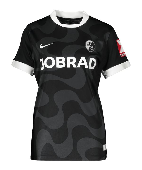 Nike SC Freiburg Trikot Auswärts 2025/2026 Damen Schwarz F013a