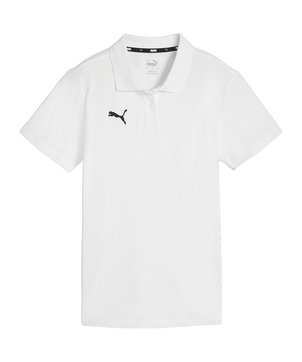 PUMA teamGOAL Casuals Poloshirt Damen Weiss F04