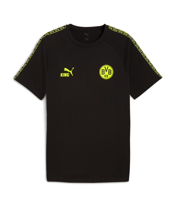 PUMA Borussia Dortmund King T-Shirt Schwarz F09
