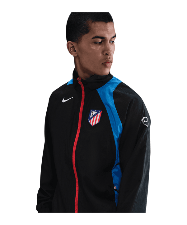 Nike Atletico Madrid T90 Track Jacke Schwarz F010