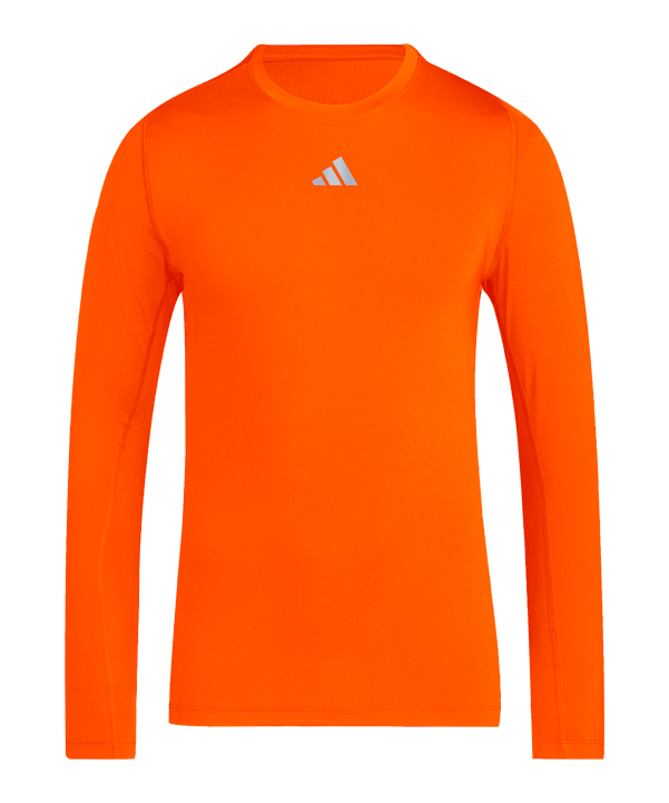 adidas TechFit Longsleeve T-Shirt Orange