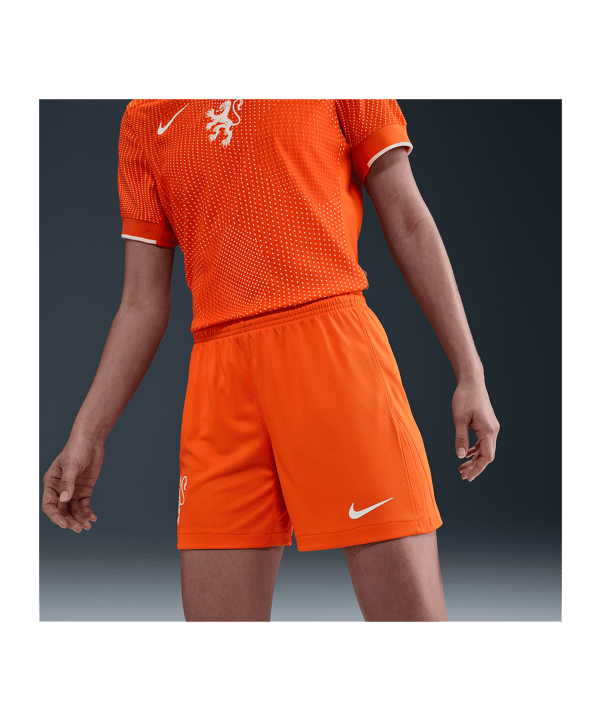 Nike Niederlande Short Home 2025 Damen Orange F819