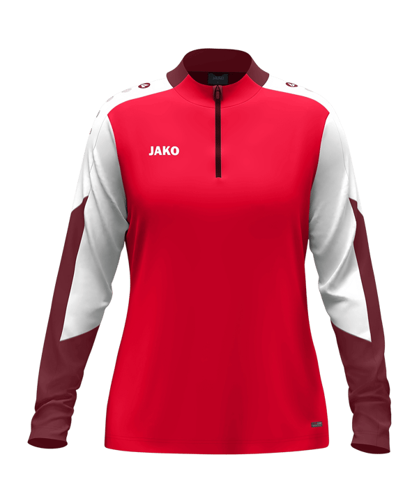 JAKO Dynamic Zip Sweatshirt Damen Rot F114