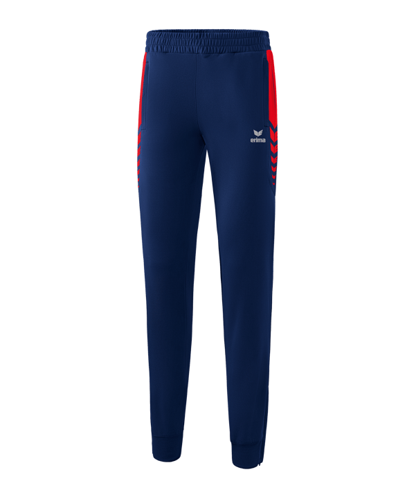 Erima Six Wings Worker Hose Damen Dunkelblau Rot