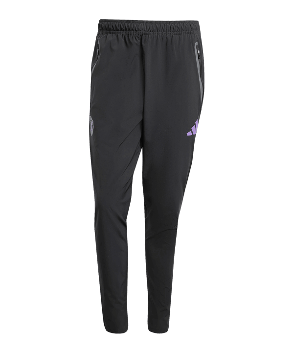 adidas Manchester United Vis Tech Travel Jogginghose Schwarz
