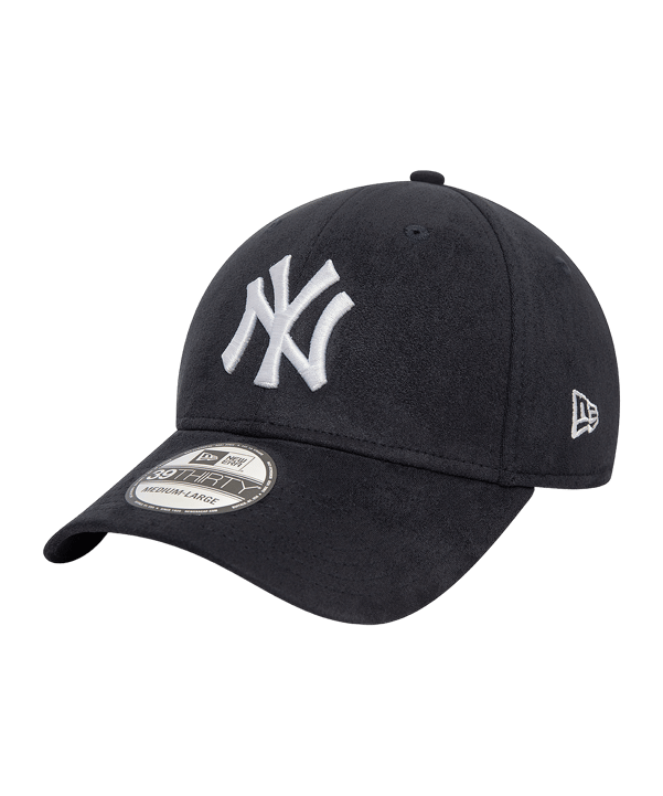 New Era MLB New York Yankees Faux Suede 39Thirty Cap Blau