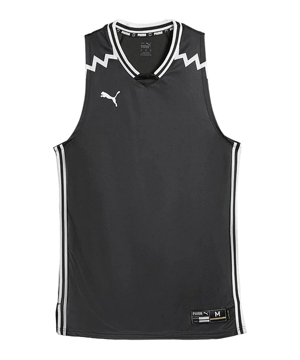 PUMA Hoops Team Game Trikot Kids Schwarz F01