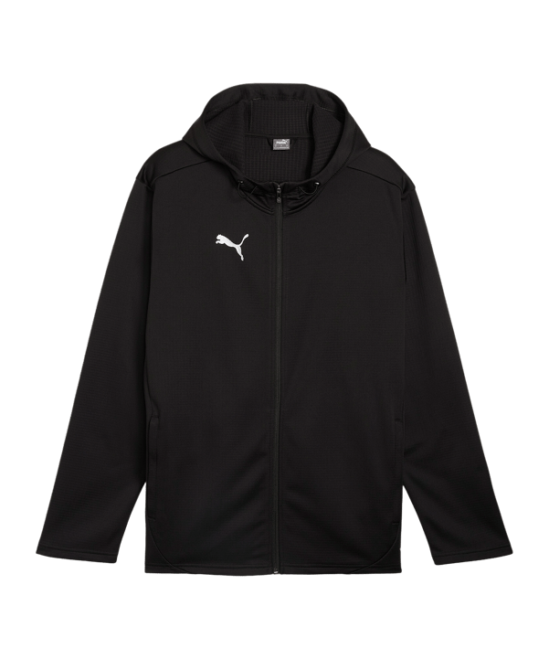 PUMA teamFINAL Fleece Jacke Schwarz F03