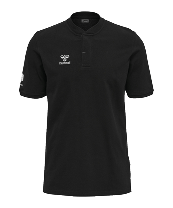 Hummel Move Grid Poloshirt Schwarz F2001
