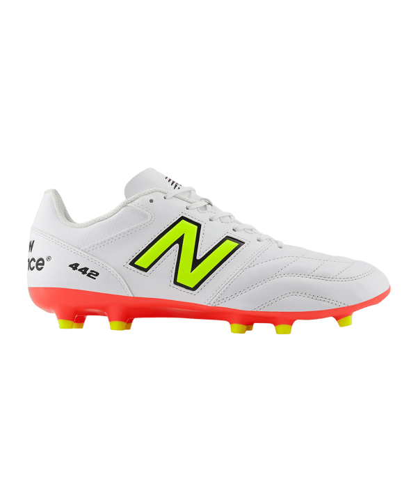 New Balance 442 Team V2 FG Flash Point Weiss FIB2