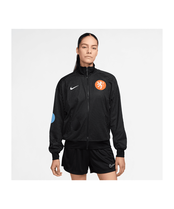 Nike Niederlande Anthem Jacke Damen Schwarz F010