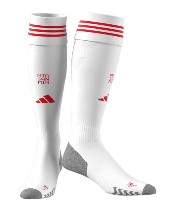 adidas FC Bayern München Strumpfstutzen Home 2025/2026 Weiß