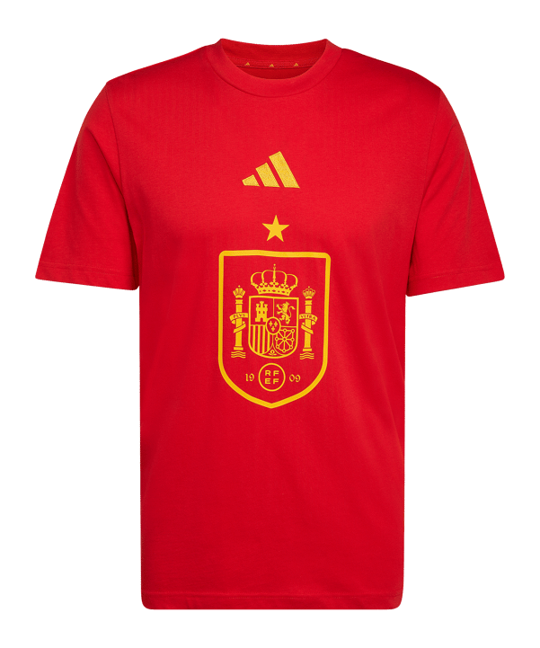 adidas Spanien DNA Graphic T-Shirt Rot