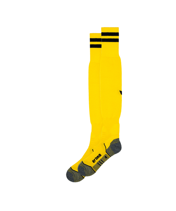 Erima Stutzenstrumpf Stripes Gelb Schwarz