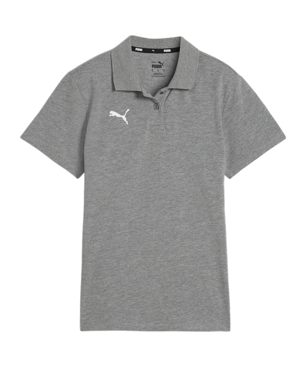 PUMA teamGOAL Casuals Poloshirt Damen Grau F33