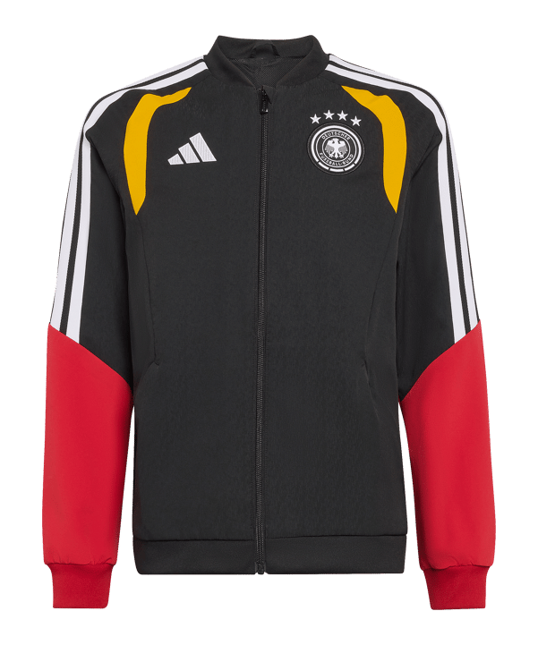 adidas DFB Deutschland Präsentationsjacke Kids Schwarz