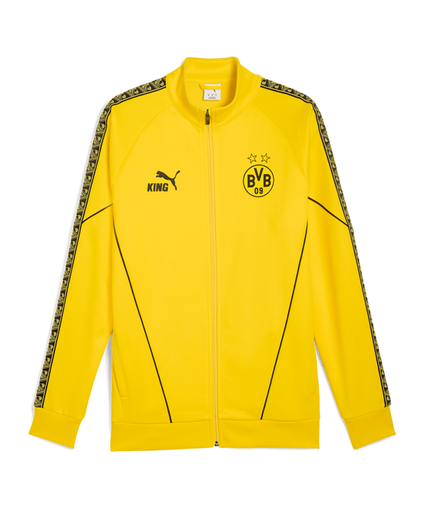 PUMA Borussia Dortmund King Anthem Jacke Gelb F01
