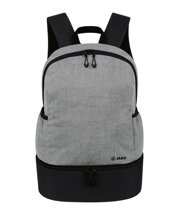 JAKO Challenge Rucksack mit Bodenfach Grau F520
