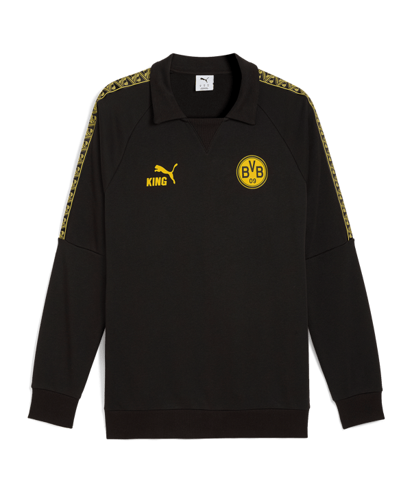 PUMA Borussia Dortmund King Sweatshirt Schwarz F10