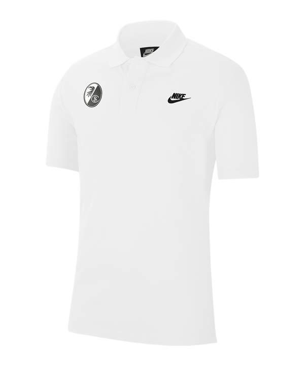 Nike SC Freiburg Poloshirt Weiss F100