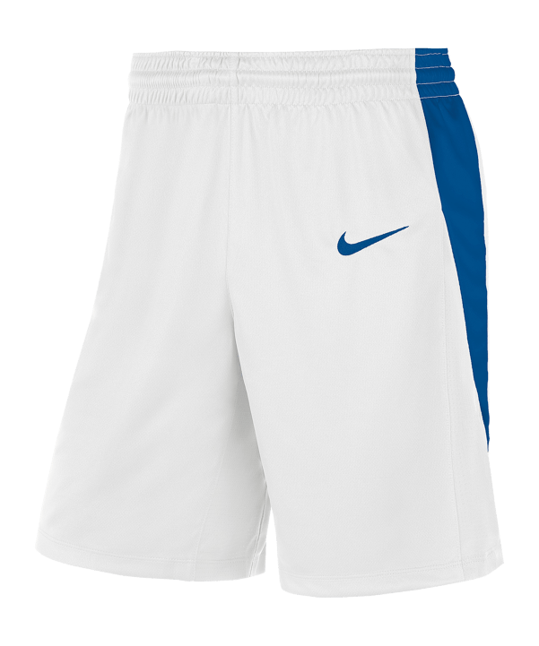Nike Team Basketball Stock Short Weiss Blau F102