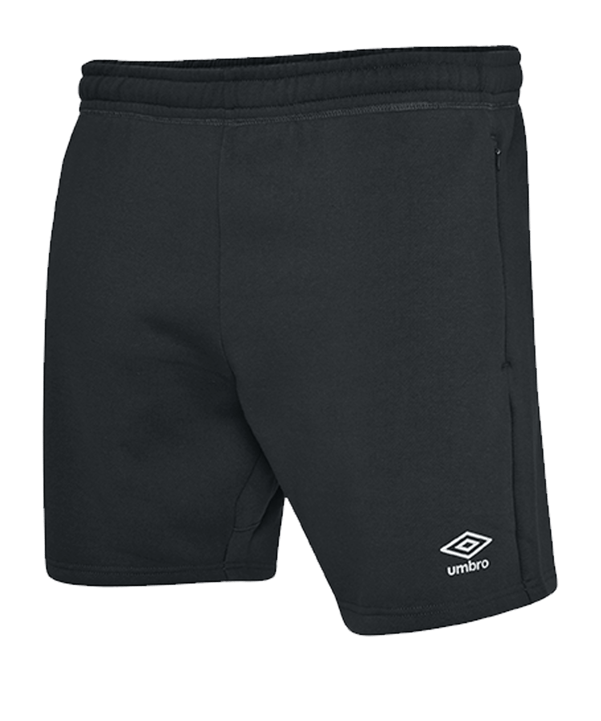 Umbro Club Leisure Jog Short Kids Schwarz F090