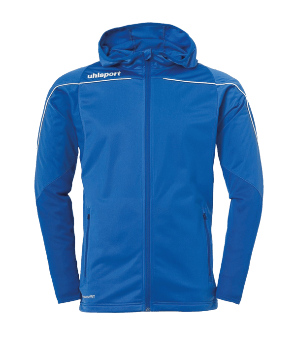 Uhlsport Stream 22 Kapuzenjacke Kids Blau F03