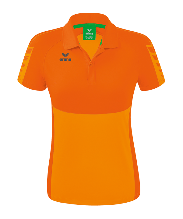 Erima Six Wings Poloshirt Damen Orange