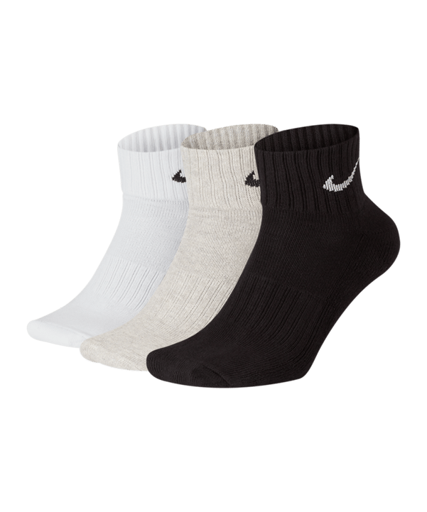 Nike Cushion Quarter 3er Pack Socken Training F901