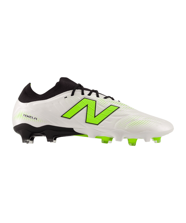 New Balance Tekela Pro Low Laced v5 FG Lime Light Weiß