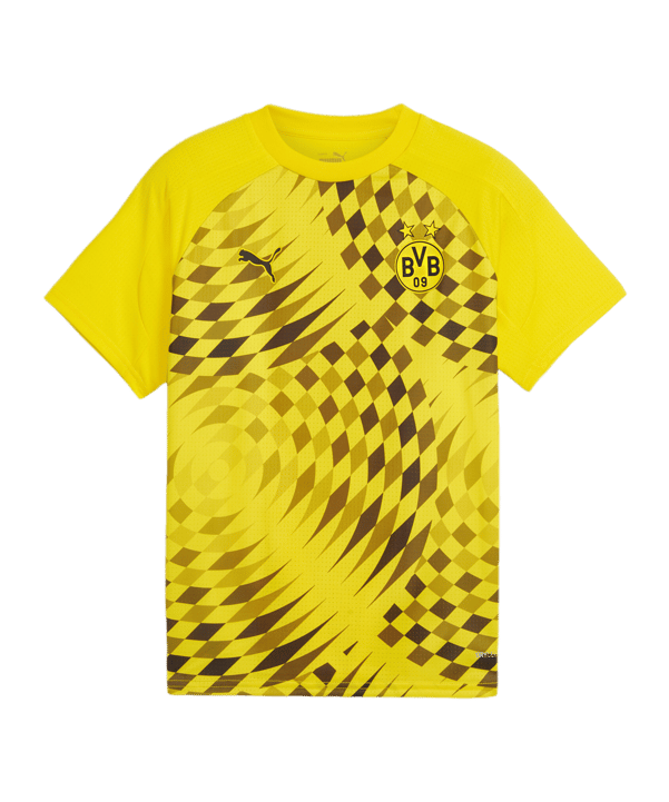 PUMA BVB Dortmund Prematch Shirt 2023/2024 Kids Gelb F01