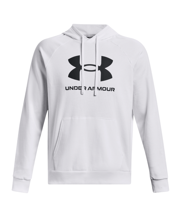 Under Armour Rival Logo Fleece Hoody Weiss F100