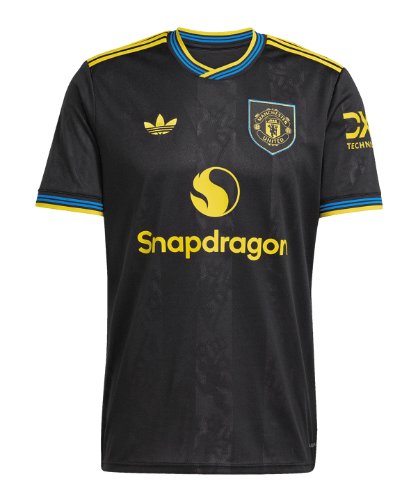 adidas Manchester United Trikot 3rd 2025/2026 Schwarz