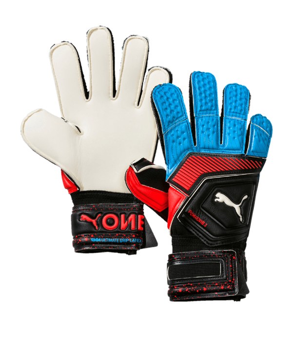 PUMA PUMA One Grip 1 RC Junior PUMA BLACK-BLEU F21