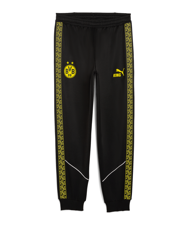 PUMA Borussia Dortmund King Anthem Hose Schwarz F05