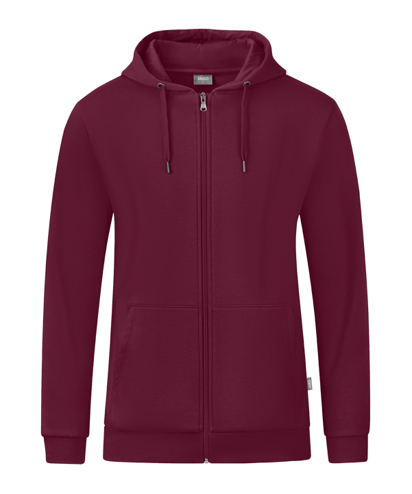 Jako Organic Kapuzenjacke Braun F130